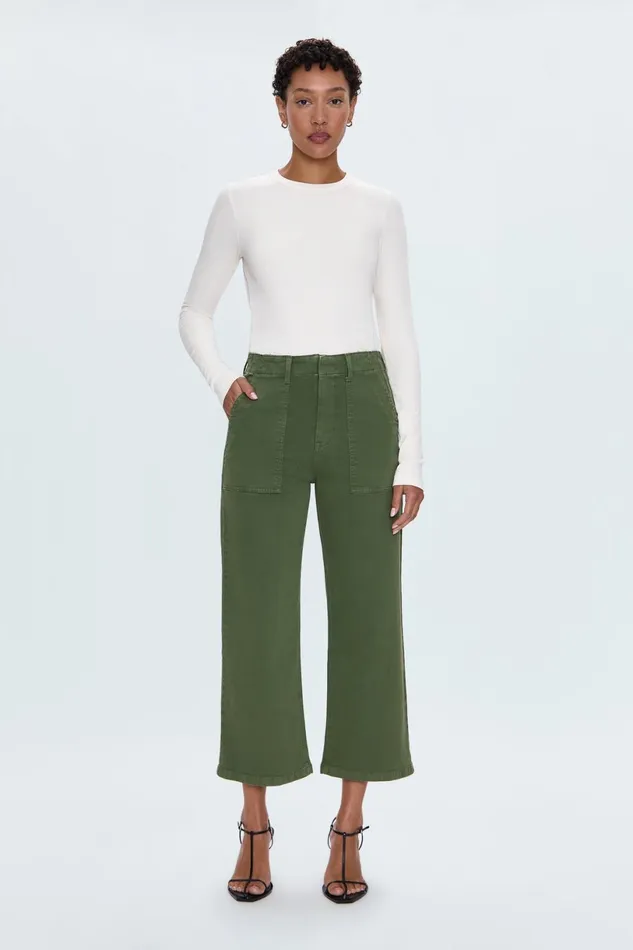 Women Sophia Wide Leg Pant 8211 Basil Pistola Denim Pants