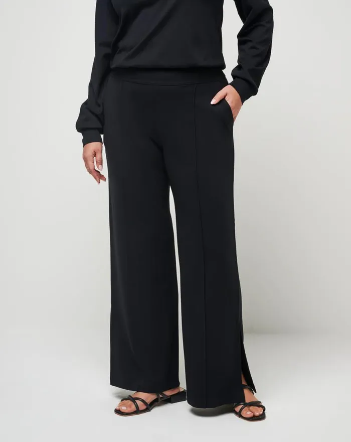 Women SPA DAY PANT Black TravisMathew Pants