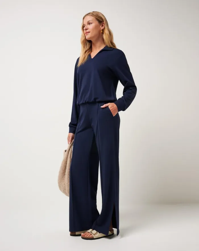 Women SPA DAY PANT Navy Blazer TravisMathew Pants