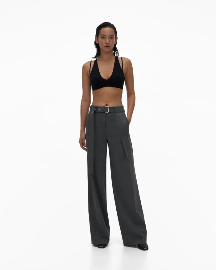 Women Strap Bra Black Helmut Lang TShirts and Sweatshirts