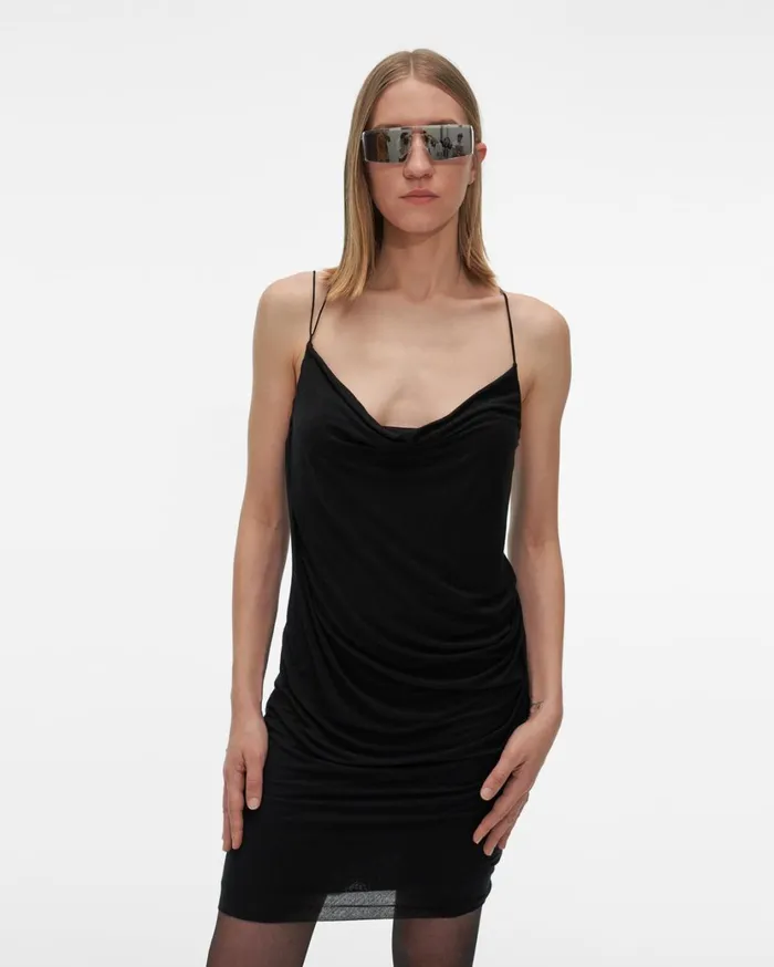 Women String Dress Onyx Helmut Lang Dresses