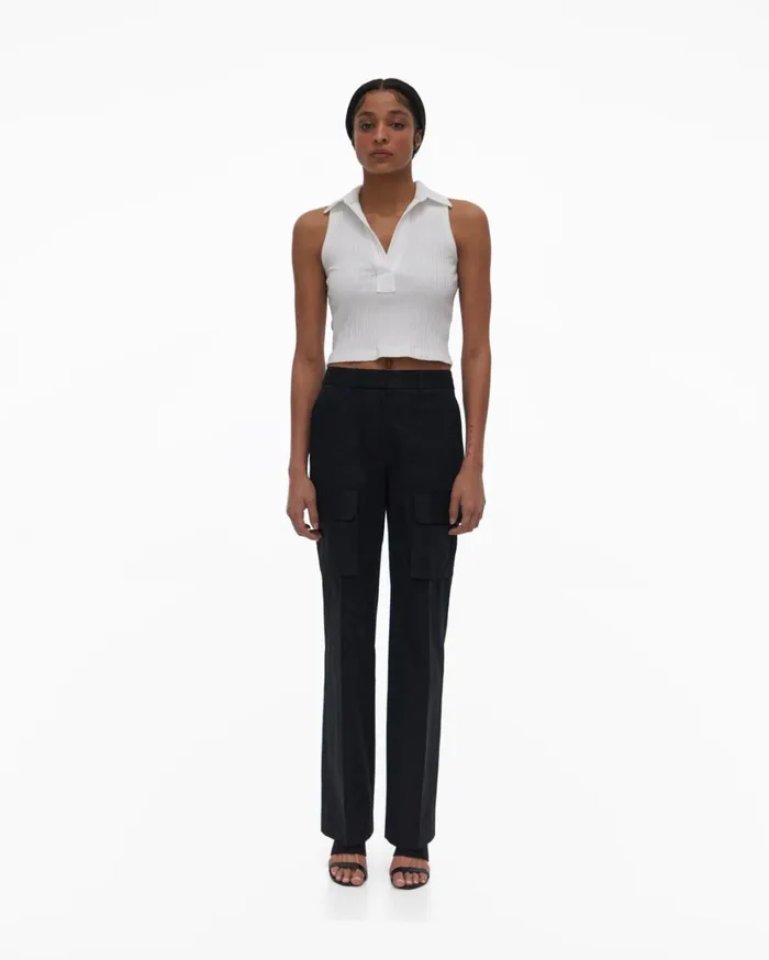 Women Suit Pant Black Helmut Lang Pants