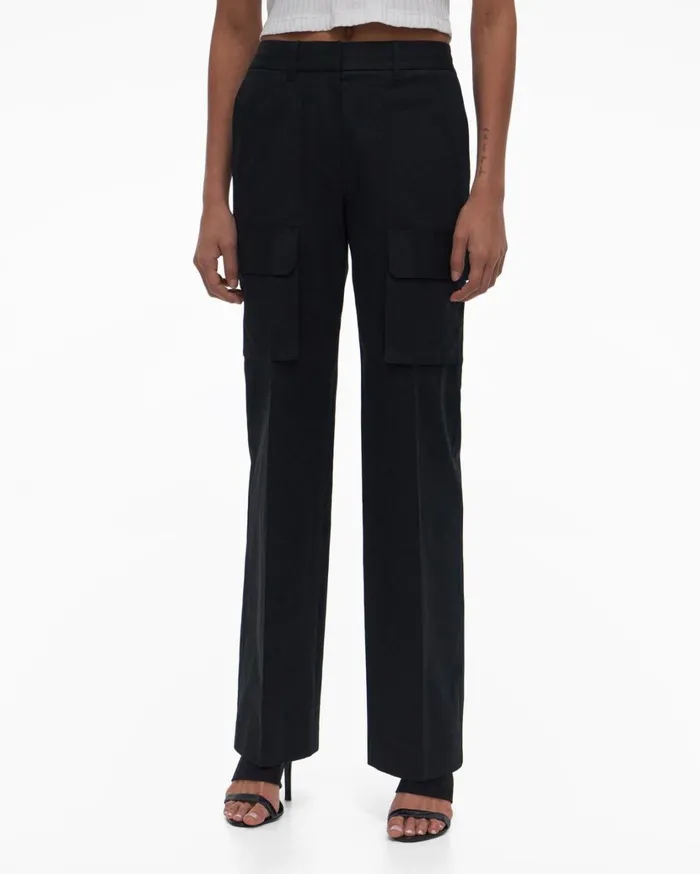 Women Suit Pant Black Helmut Lang Pants