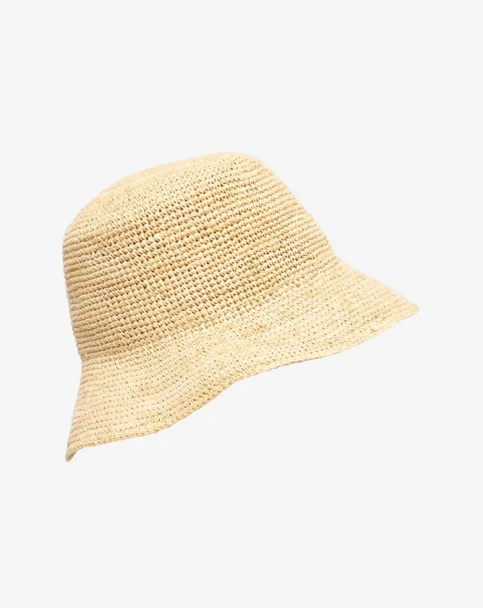 Women SUMMER VACATION WOVEN HAT Natural TravisMathew Matching Sets