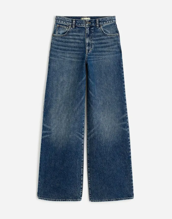 Women SuperwideLeg Jeans Concho Wash Madewell Jeans