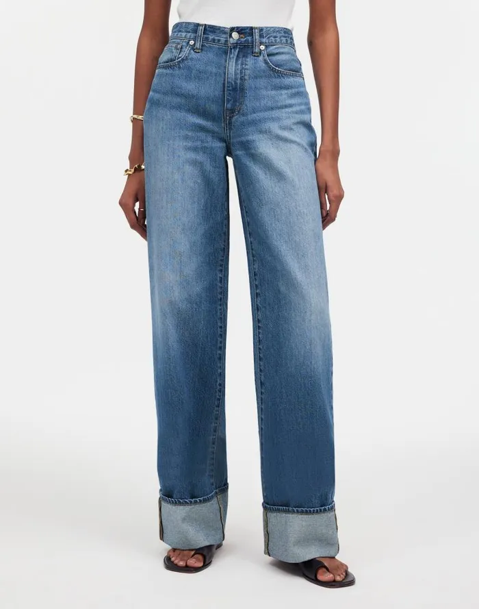 Women SuperwideLeg Jeans In Fannin Wash Fannin Wash Madewell Jeans