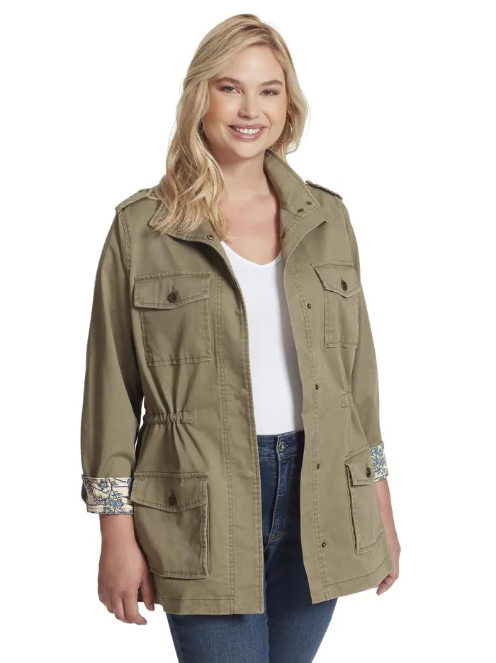 Women Sweaters Jessica Simpson Utility Jacket In Kalamata Kalamata Women Sweaters Jessica Simpson Utility Jacket In Kalamata Kalamata