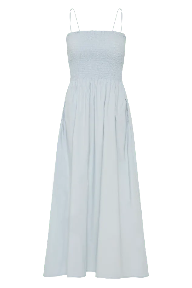 Women Tergu Maxi Dress Sky Blue Faithfull The Brand Dresses Women Tergu Maxi Dress Sky Blue Faithfull The Brand Dresses