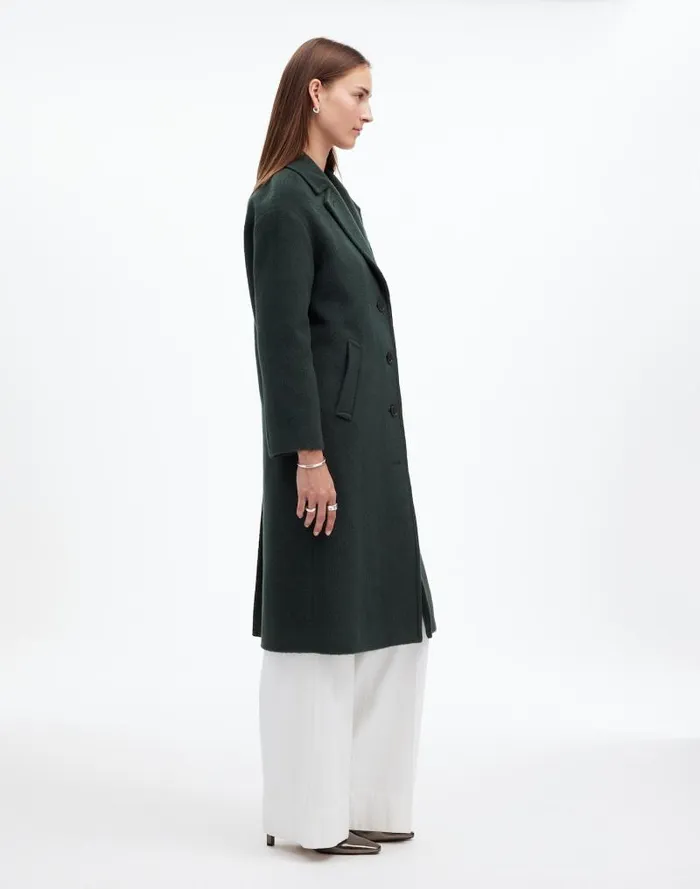 Women The Alonzo Coat Luxury Forest Madewell Coats Jackets