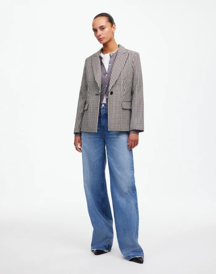 Women The Alston Blazer Aroma Madewell Coats Jackets