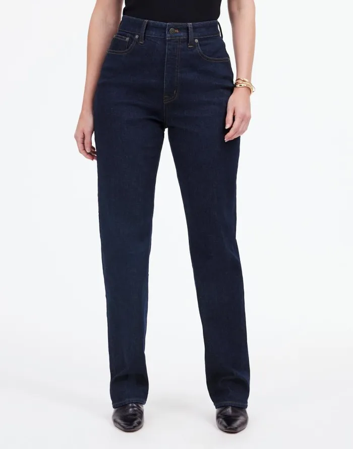 Women The Curvy 03990s Straight Jean Norman Wash Madewell Jeans
