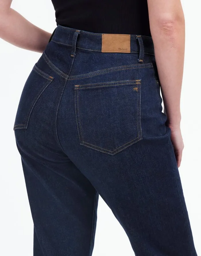 Women The Curvy 03990s Straight Jean Norman Wash Madewell Jeans