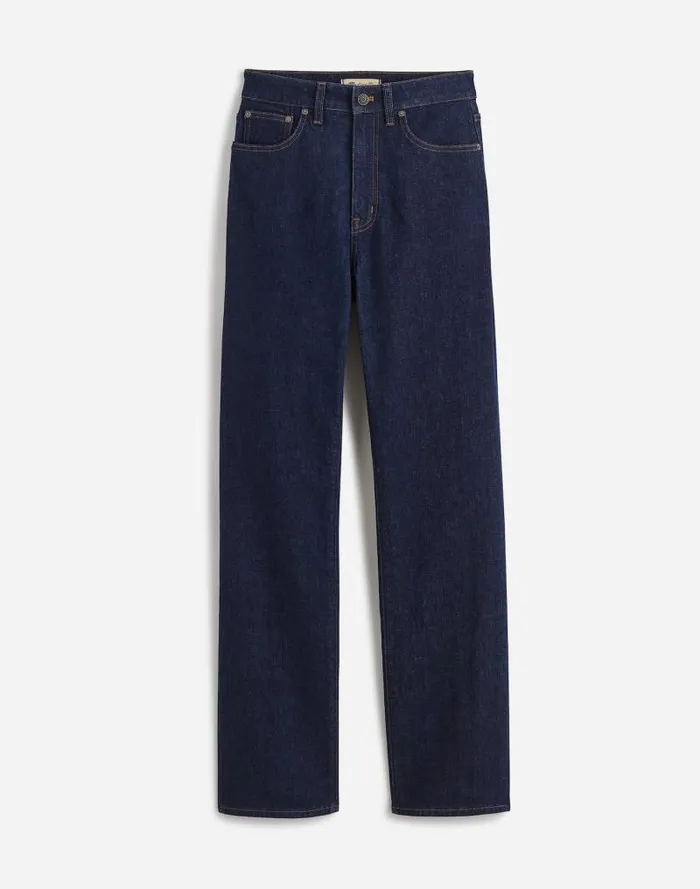 Women The Curvy 03990s Straight Jean Norman Wash Madewell Jeans