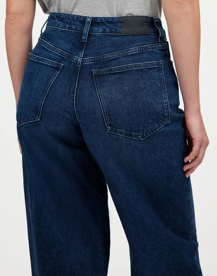Women The Curvy Perfect Vintage WideLeg Jean Nighthawk Wash Madewell Jeans
