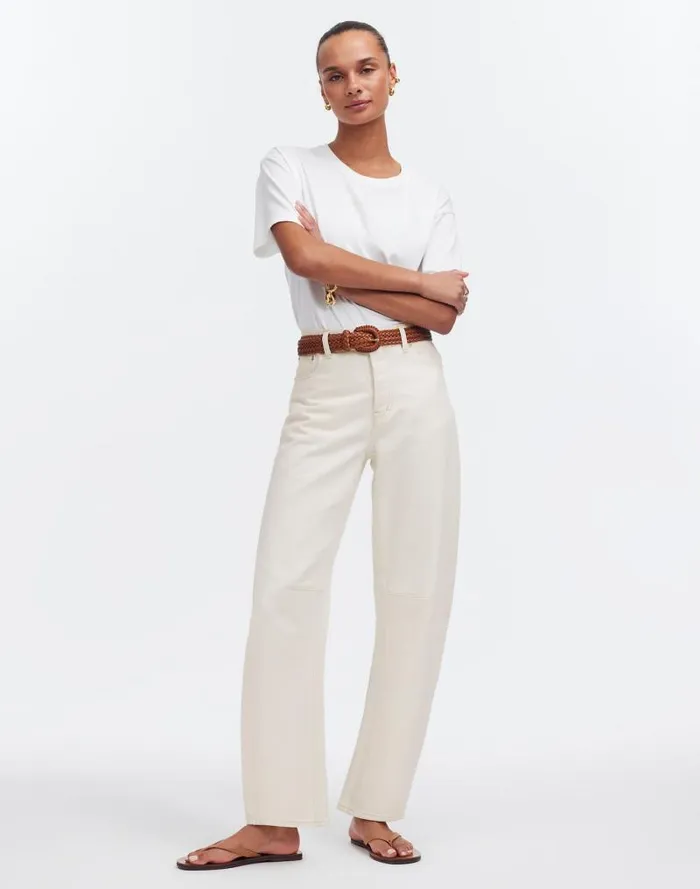 Women The Darted BarrelLeg Jean Vintage Canvas Madewell Jeans