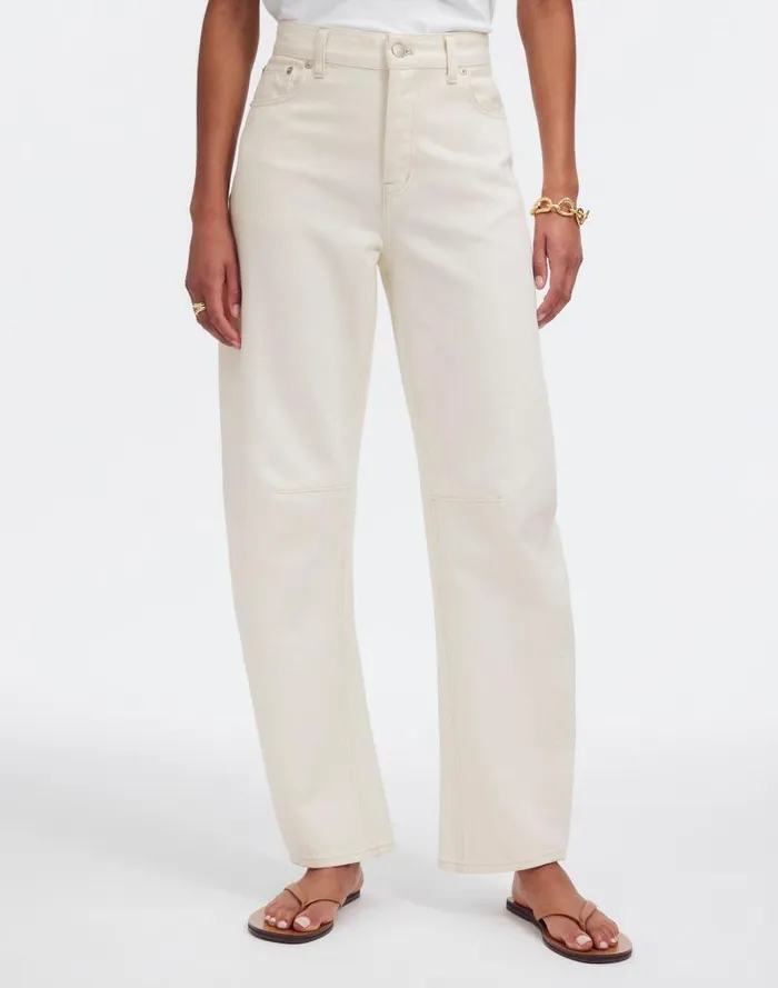 Women The Darted BarrelLeg Jean Vintage Canvas Madewell Jeans