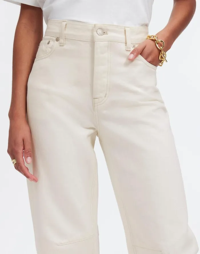 Women The Darted BarrelLeg Jean Vintage Canvas Madewell Jeans