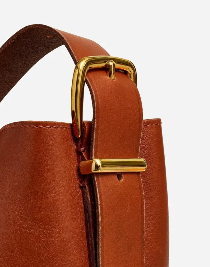 Women The Essential Bucket Tote Warm Cinnamon Madewell Bags