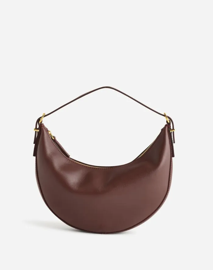 Women The Essential Convertible Top Handle Crossbody Mini Bag Chocolate Raisin Madewell Bags