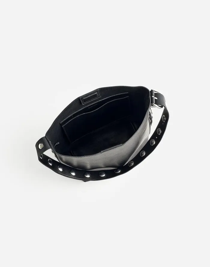 Women The Essential Medium Bucket Tote True Black Multi Madewell Bags