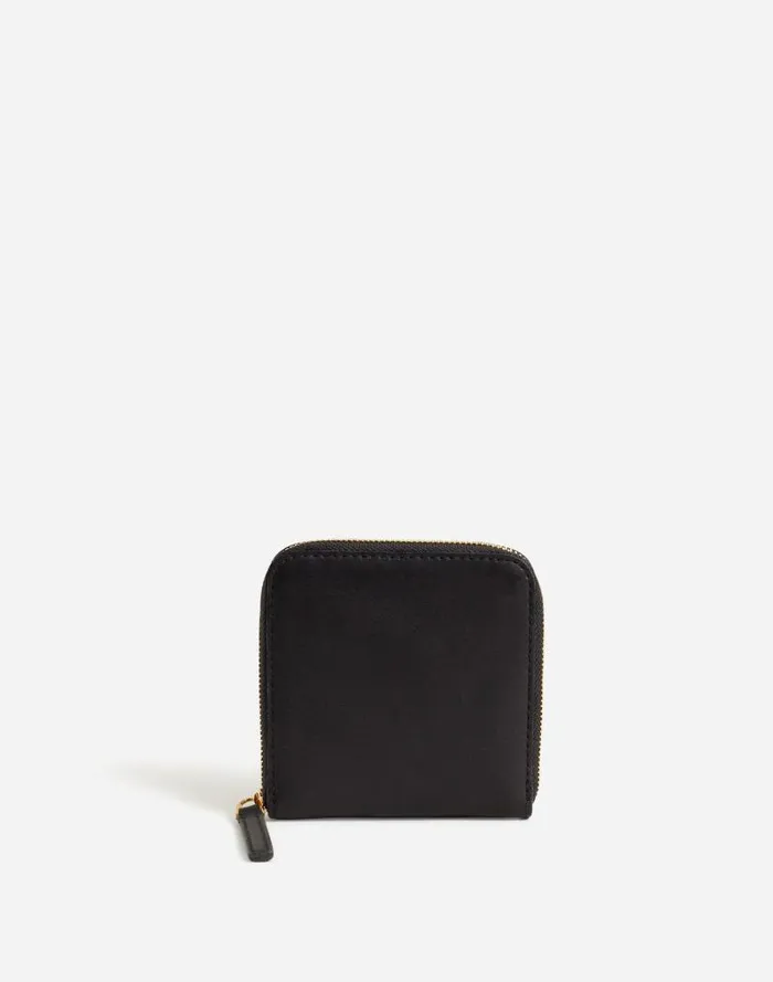 Women The Essential Zip Wallet True Black Madewell Pouches and Wallets