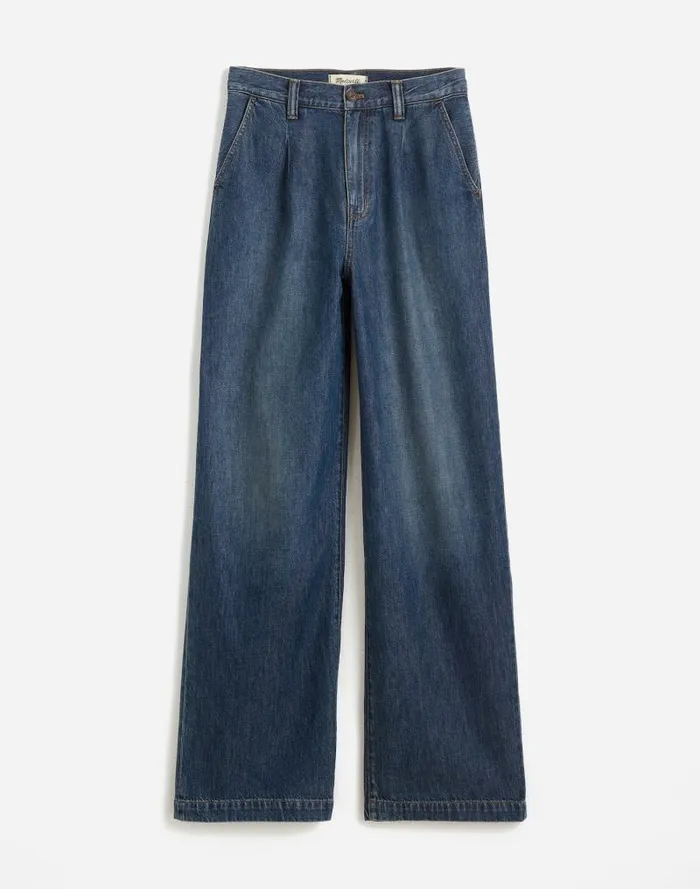 Women The Harlow WideLeg Jean Airy Denim Edition Fieldale Wash Madewell Jeans
