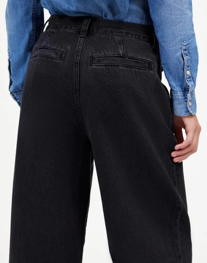 Women The Harlow WideLeg Jean Airy Denim Edition Hollenbeck Wash Madewell Jeans