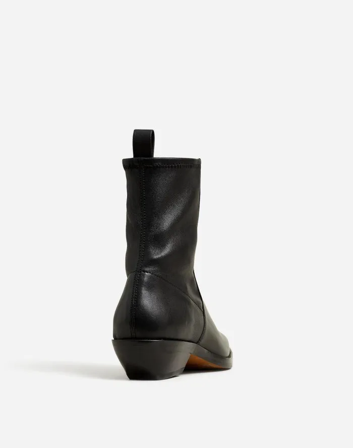 Women The Idris Ankle Boot True Black Madewell Boots