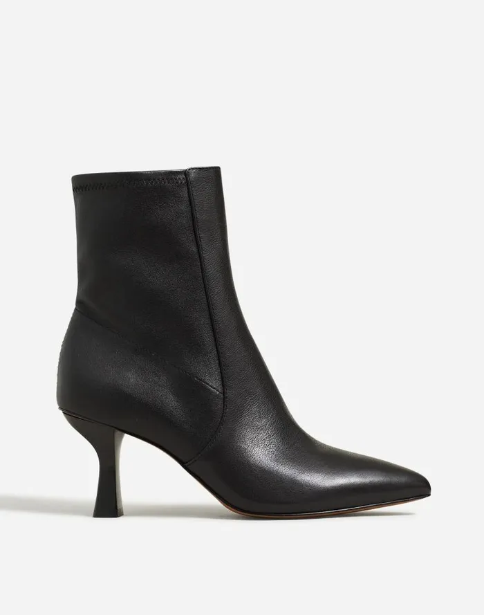 Women The Justine Ankle Boot True Black Madewell Boots