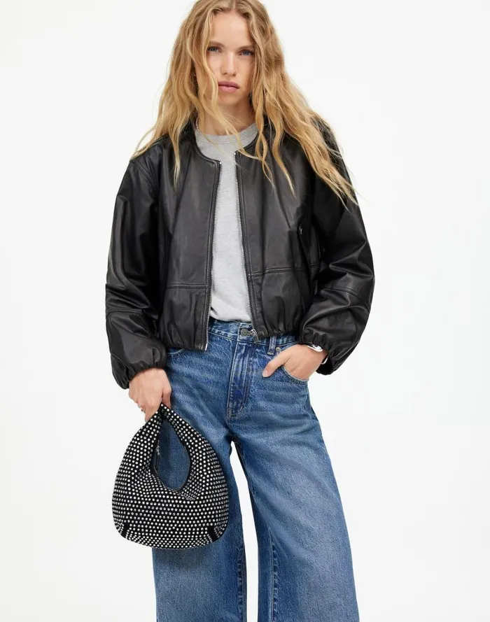 Women The Medium Bag True Black Multi Madewell Bags