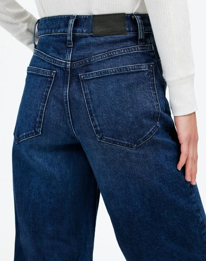 Women The Perfect Vintage WideLeg Jean Nighthawk Wash Madewell Jeans