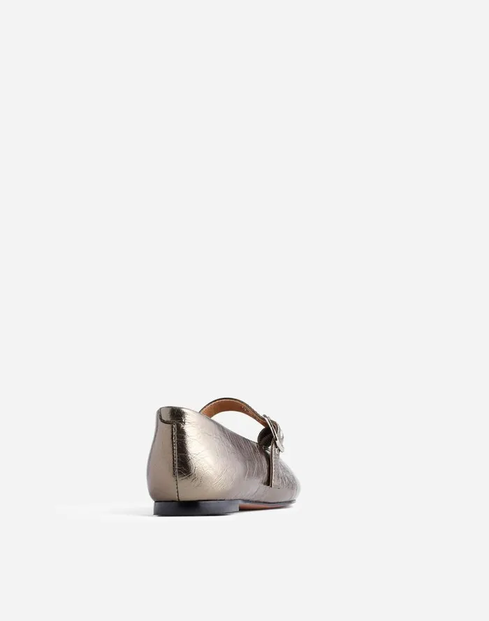 Women The Remy Mary Jane Flat Pewter Multi Madewell Flats and Loafers