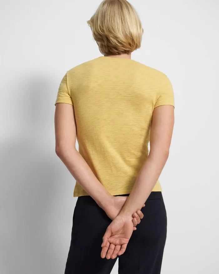 Women Theory TShirts Tank Tops Tiny Tee In Organic Slub Cotton Sun