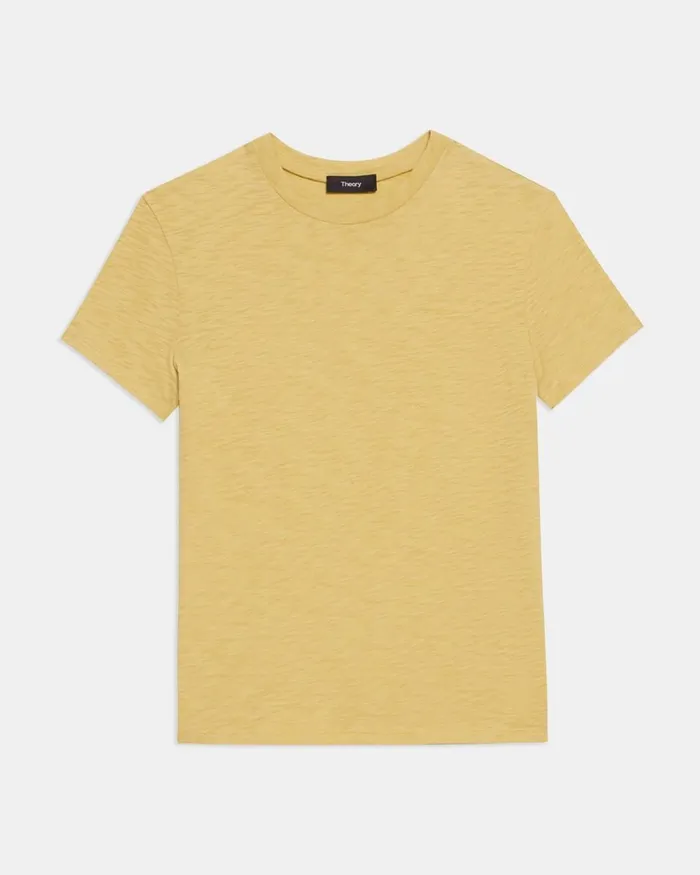 Women Theory TShirts Tank Tops Tiny Tee In Organic Slub Cotton Sun