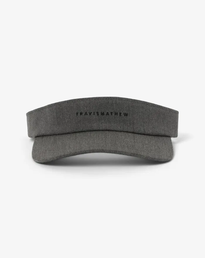 Women TIMBERLINE VISOR Heather Black TravisMathew Matching Sets