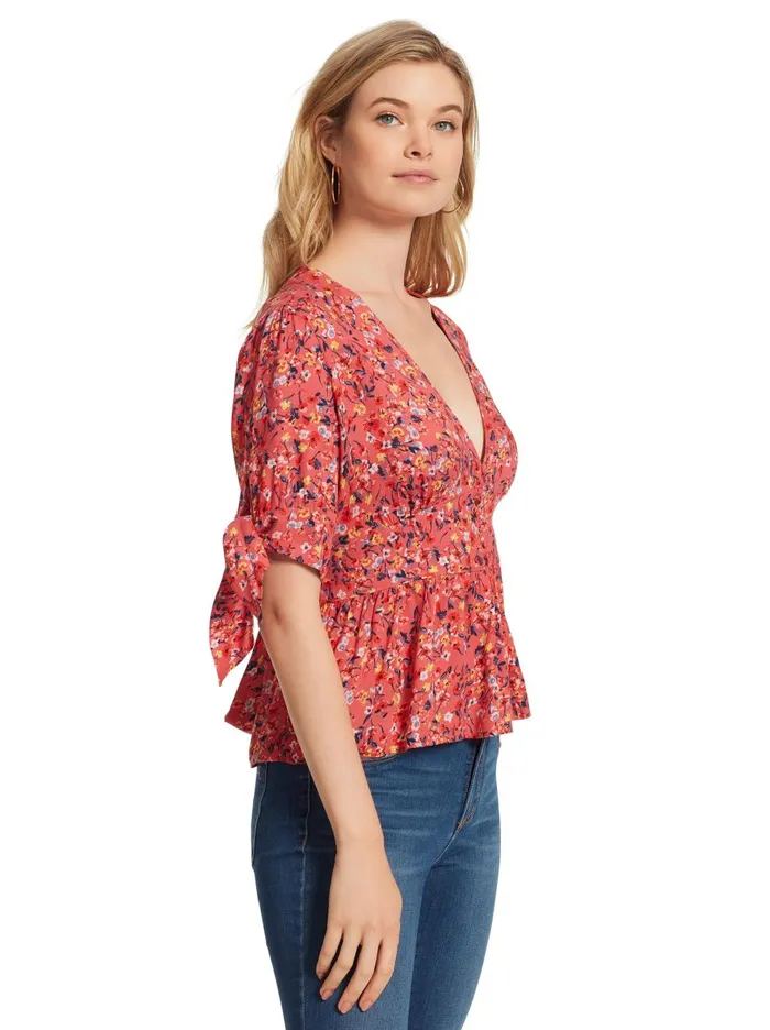 Women Tops Jessica Simpson Briana Top In Acrylic Ditsy Acrylic Ditsy Women Tops Jessica Simpson Briana Top In Acrylic Ditsy Acrylic Ditsy