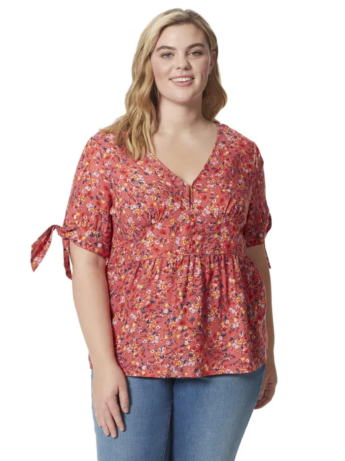 Women Tops Jessica Simpson Briana Top In Acrylic Ditsy Acrylic Ditsy Women Tops Jessica Simpson Briana Top In Acrylic Ditsy Acrylic Ditsy