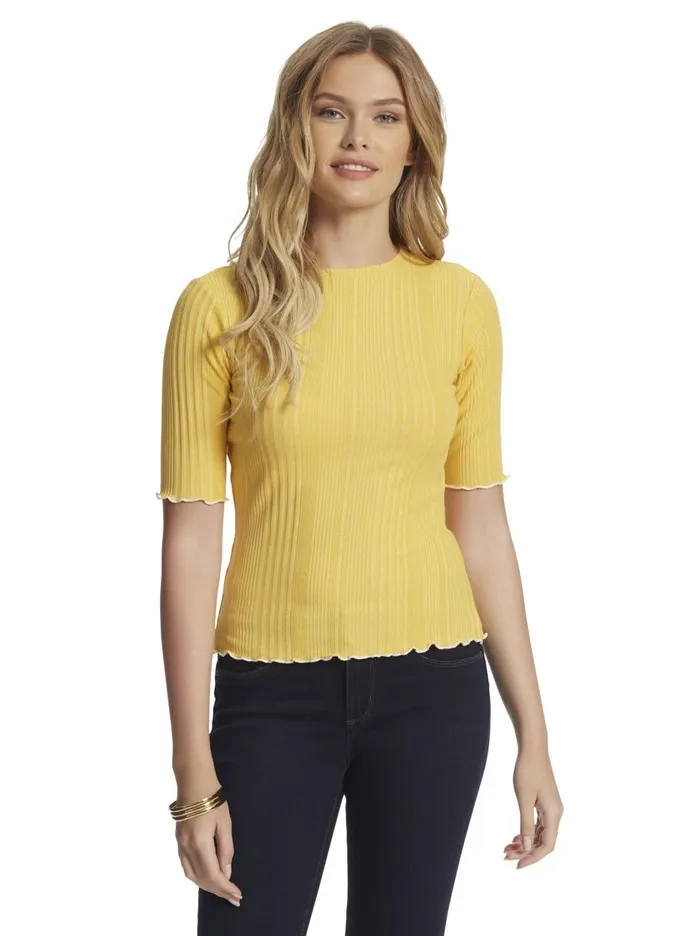 Women Tops Jessica Simpson Declyn Top In Golden Rod Golden Rod