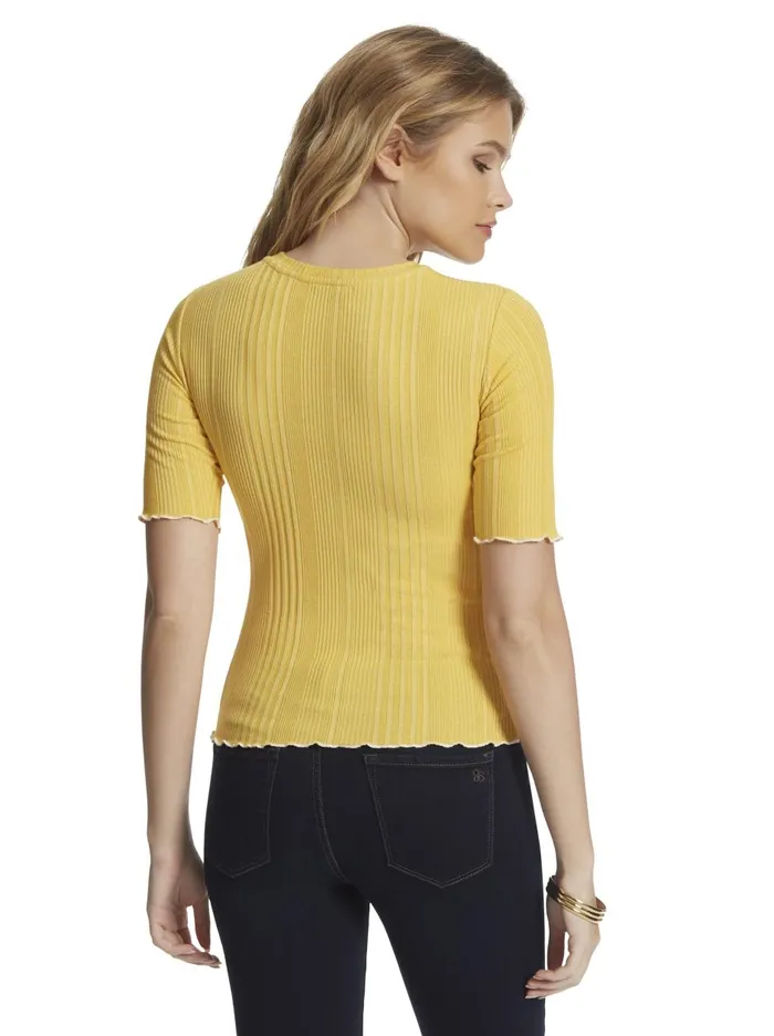 Women Tops Jessica Simpson Declyn Top In Golden Rod Golden Rod Women Tops Jessica Simpson Declyn Top In Golden Rod Golden Rod