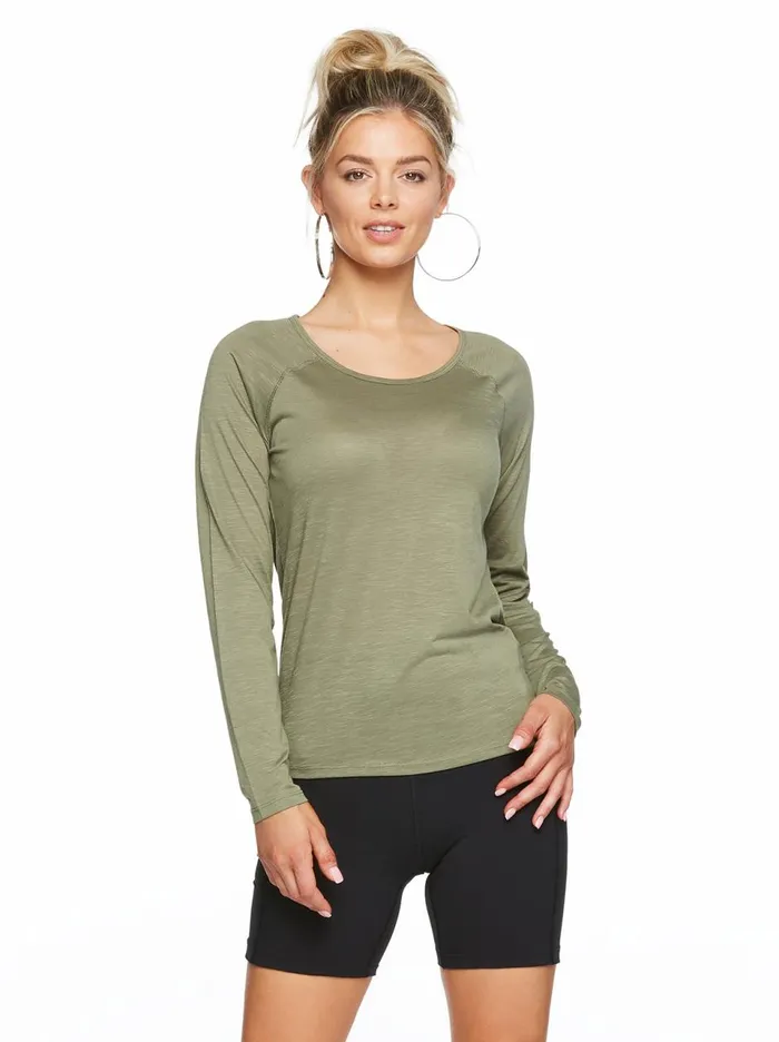 Women Tops Jessica Simpson Emori Top In Lichen Green Lichen Green