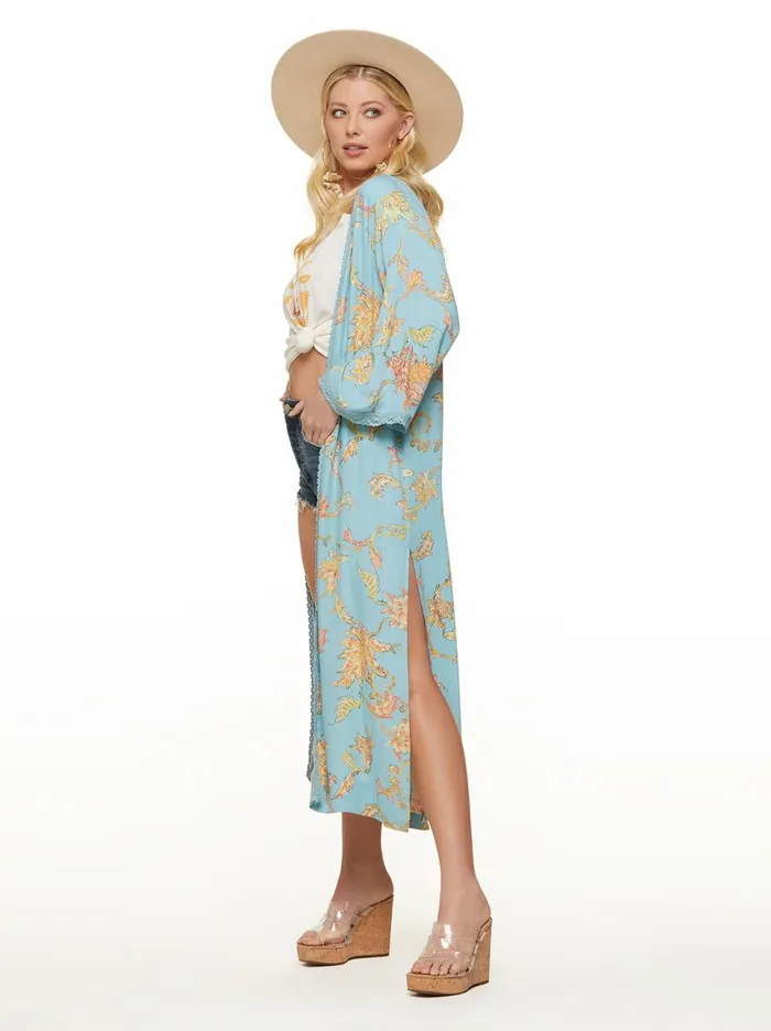 Women Tops Jessica Simpson Holly Duster In Paisley Gove Paisley Grove Women Tops Jessica Simpson Holly Duster In Paisley Gove Paisley Grove