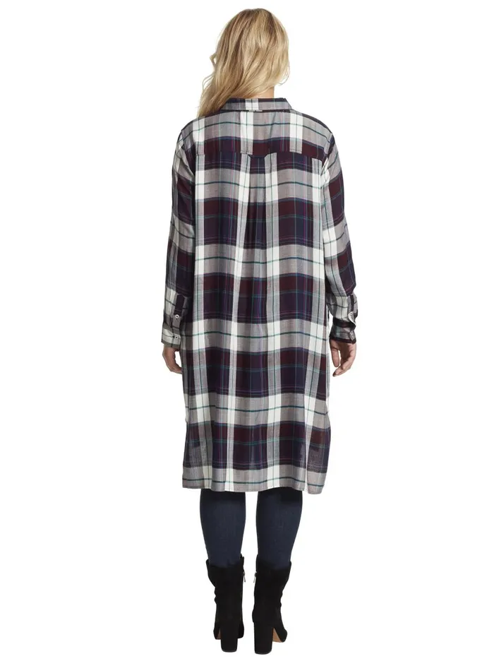 Women Tops Jessica Simpson Lori Duster Shirt In Nerine Plaid Nerine Plaid Women Tops Jessica Simpson Lori Duster Shirt In Nerine Plaid Nerine Plaid