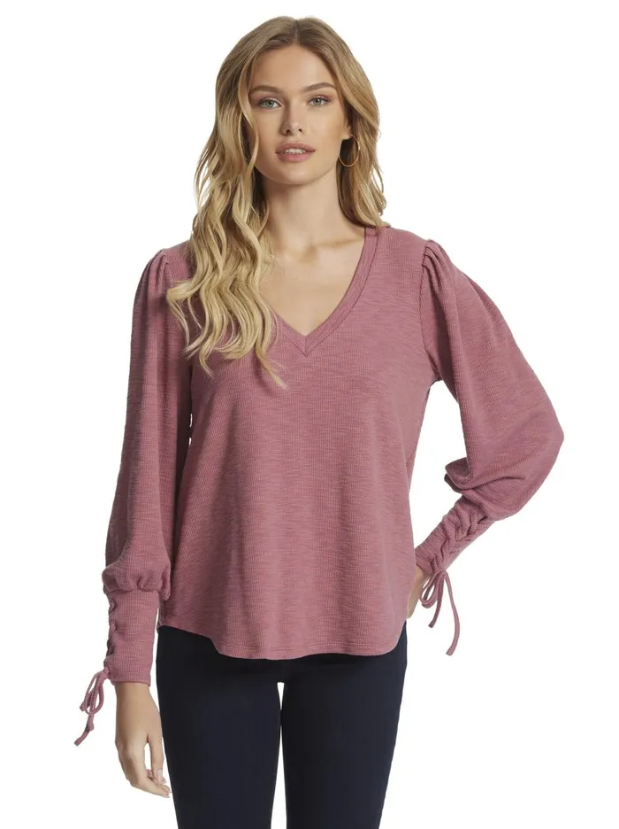 Women Tops Jessica Simpson Mercer Top In Clover Soft Clover