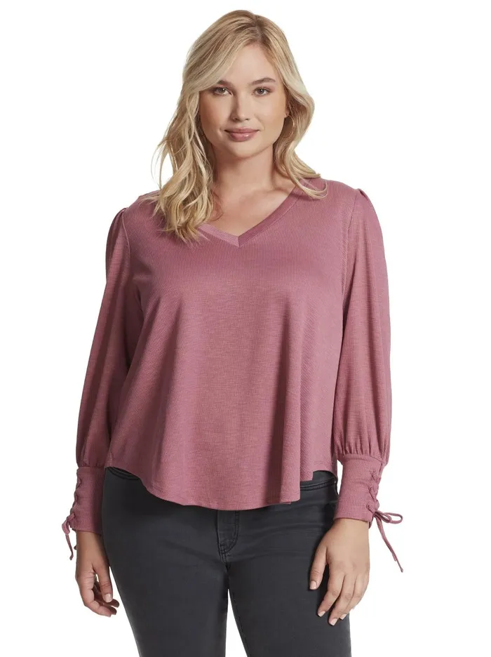 Women Tops Jessica Simpson Mercer Top In Clover Soft Clover