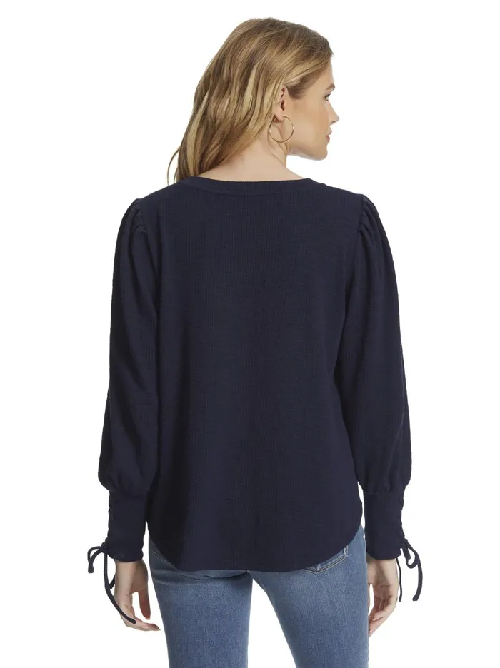 Women Tops Jessica Simpson Mercer Top In Maritime Blue Maritime Blue