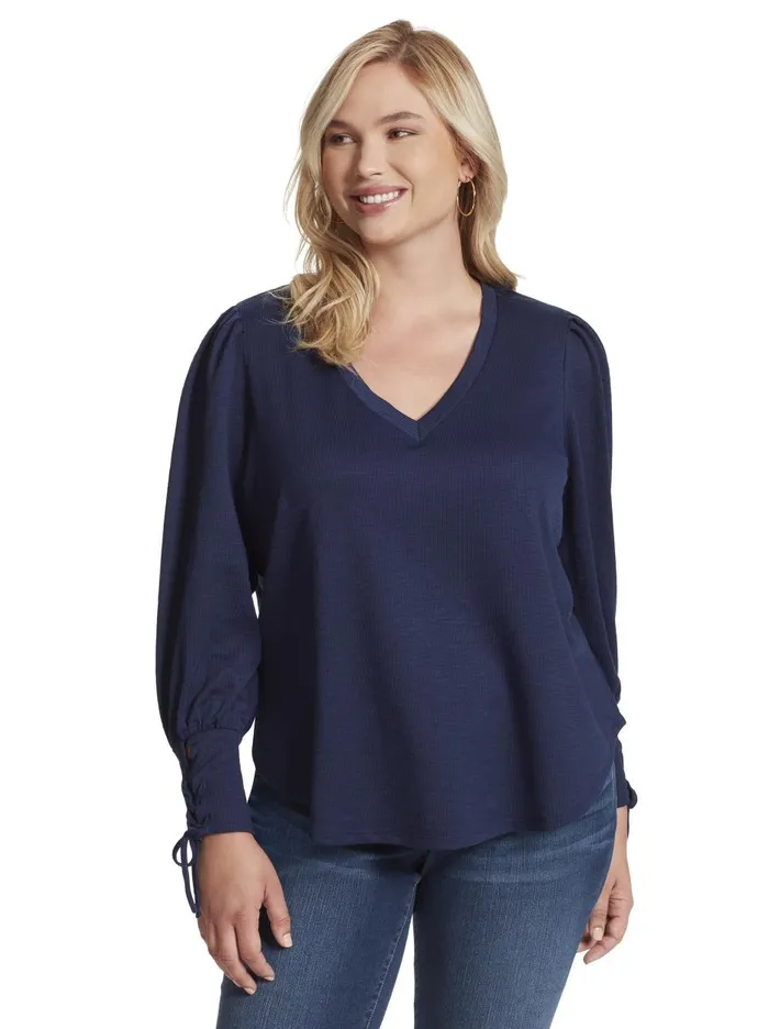 Women Tops Jessica Simpson Mercer Top In Maritime Blue Maritime Blue