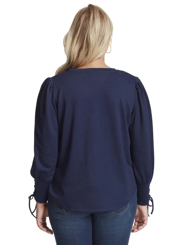 Women Tops Jessica Simpson Mercer Top In Maritime Blue Maritime Blue