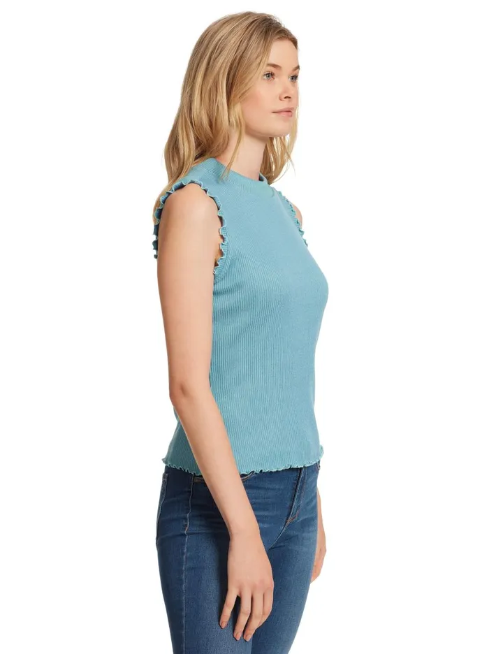 Women Tops Jessica Simpson Valerie Rib Top In Ultramarine Marine Blue Ultramarine Women Tops Jessica Simpson Valerie Rib Top In Ultramarine Marine Blue Ultramarine