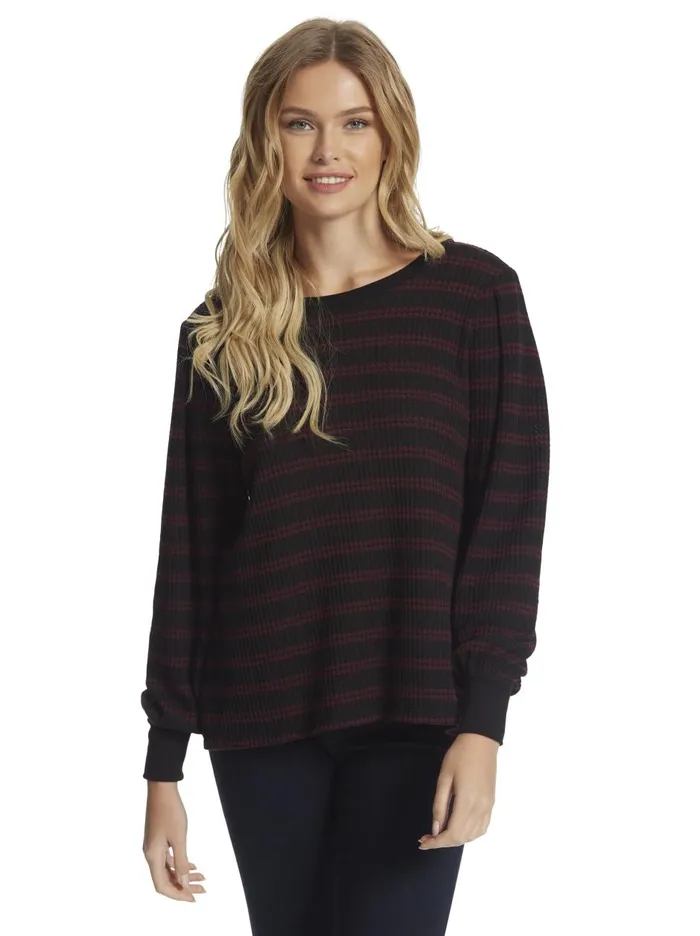 Women Tops Jessica Simpson Wilder Top In Black And Winetasting Black And Winetasting