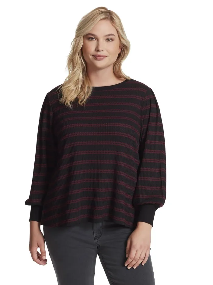 Women Tops Jessica Simpson Wilder Top In Black And Winetasting Black And Winetasting Women Tops Jessica Simpson Wilder Top In Black And Winetasting Black And Winetasting